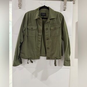 Banana Republic Utility Jacket in Olive